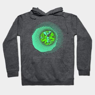 3D Crystal Phyllotaxis Flower Hoodie